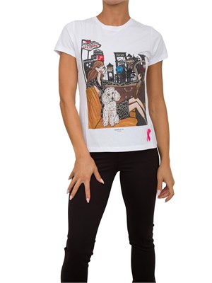 T-SHIRT NENETTE BIANCO in DONNA