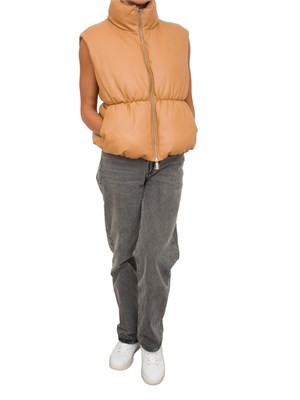 GILET ARMANI EXCHANGE CAMMELLO in DONNA