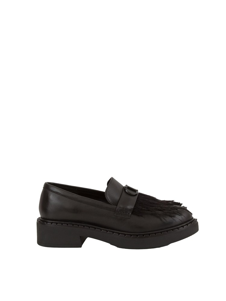 MOCASSINI TWIN-SET NERO