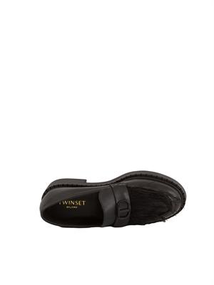 MOCASSINI TWIN-SET NERO in DONNA
