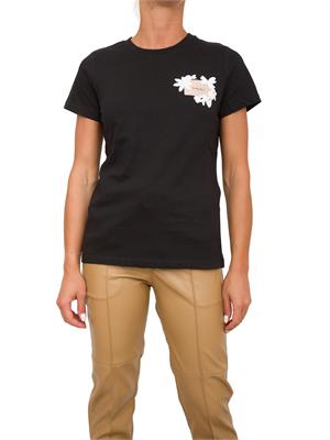 T-SHIRT TWIN-SET NERO in DONNA