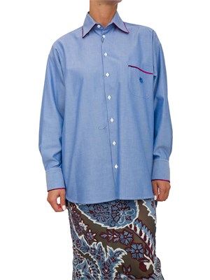 CAMICIA MANICA LUNGA ETRO AZZURRO in DONNA