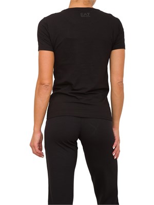 T-SHIRT EA7 EMPORIO ARMANI NERO in DONNA