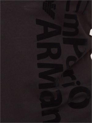 T-SHIRT EA7 EMPORIO ARMANI NERO in DONNA