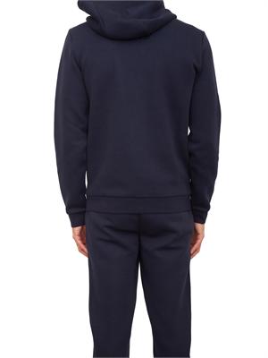 FELPA EA7 EMPORIO ARMANI BLU in UOMO