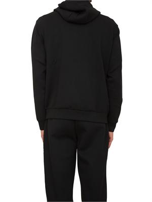 FELPA EA7 EMPORIO ARMANI NERO in UOMO