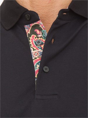 POLO ETRO NERO in UOMO