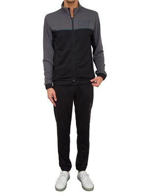TUTA SPORTIVA EA7 EMPORIO ARMANI NERO in UOMO