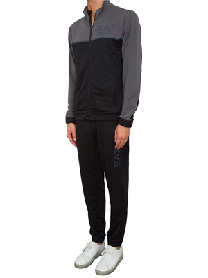 TUTA SPORTIVA EA7 EMPORIO ARMANI NERO in UOMO