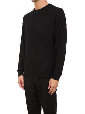 MAGLIA EMPORIO ARMANI NERO in UOMO