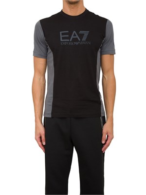 T-SHIRT EA7 EMPORIO ARMANI NERO in UOMO