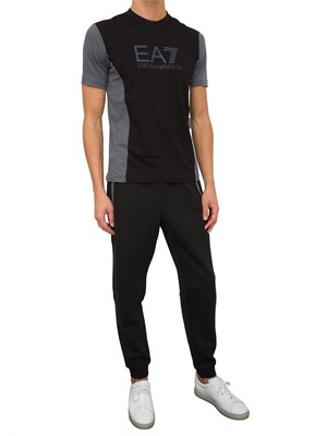 T-SHIRT EA7 EMPORIO ARMANI NERO in UOMO