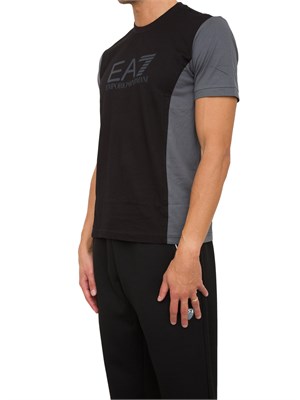 T-SHIRT EA7 EMPORIO ARMANI NERO in UOMO