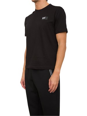 T-SHIRT EA7 EMPORIO ARMANI NERO in UOMO