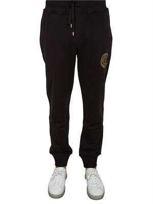 PANTALONE TUTA VERSACE JEANS COUTURE NERO in UOMO