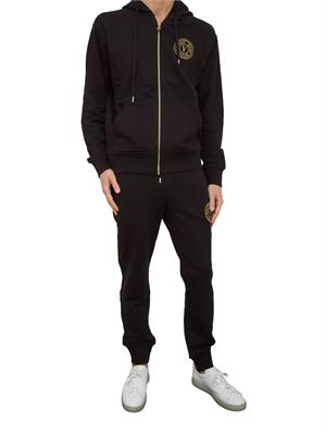 PANTALONE TUTA VERSACE JEANS COUTURE NERO in UOMO