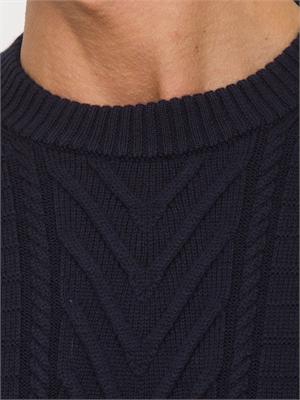 MAGLIA PAOLO PECORA BLU in UOMO