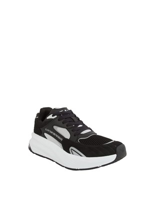 SNEAKERS EA7 EMPORIO ARMANI NERO in UOMO