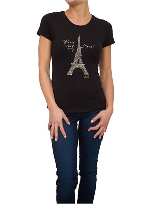 T-SHIRT LIU JO NERO in DONNA