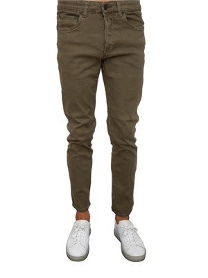 PANTALONE CASUAL LIU JO VERDE in UOMO