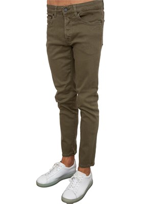 PANTALONE CASUAL LIU JO VERDE in UOMO