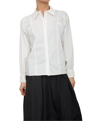 CAMICIA MANICA LUNGA KOCCA BIANCO in DONNA