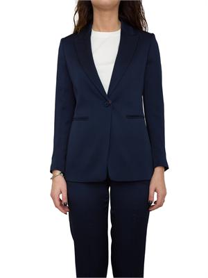 GIACCA MONOPETTO MAX MARA BLU in DONNA