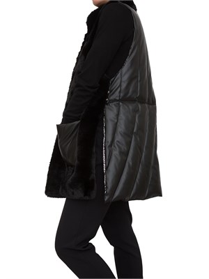 GILET BLUGIRL NERO in DONNA