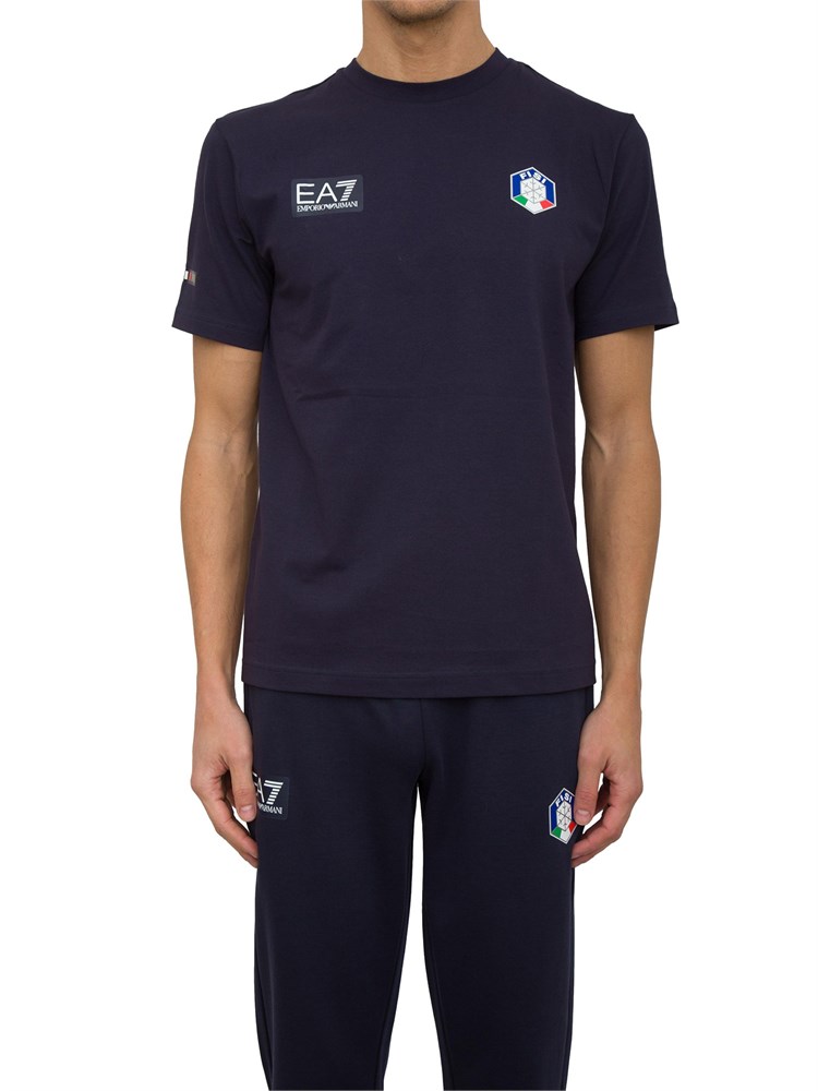 T-SHIRT EA7 EMPORIO ARMANI BLU