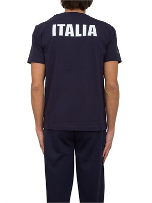 T-SHIRT EA7 EMPORIO ARMANI BLU in UOMO