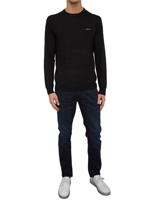 MAGLIA GUESS JEANS NERO in UOMO