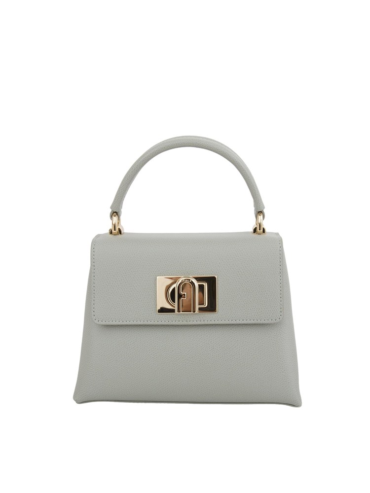 BORSA A SPALLA FURLA GRIGIO