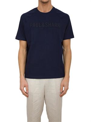 T-SHIRT PAUL&SHARK BLU in UOMO