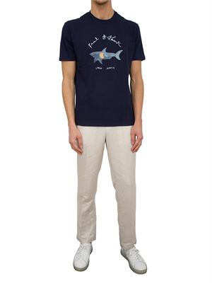 T-SHIRT PAUL&SHARK BLU in UOMO