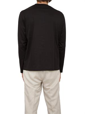 T-SHIRT PAUL&SHARK NERO in UOMO