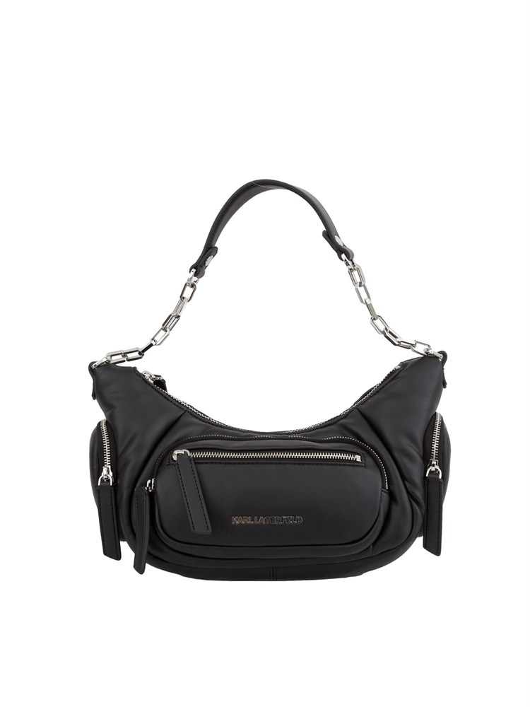 K.LAGERFELD Borsa a spalla in ecopelle Karl Lagerfeld con tasche
