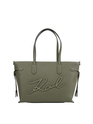 K.LAGERFELD Borsa a spalla verde Karl Lagerfeld in DONNA