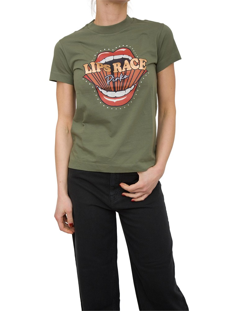 T-SHIRT PINKO VERDE