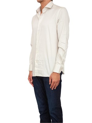 Camicia uomo Emporio Armani in misto cotone con fantasia all over in UOMO