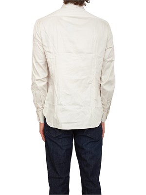 Camicia uomo Emporio Armani in misto cotone con fantasia all over in UOMO