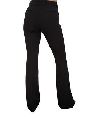 Pantaloni palazzo Fracomina vita alta nero in DONNA
