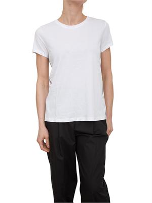 T-shirt con bande sui lati Fracomina bianco in DONNA