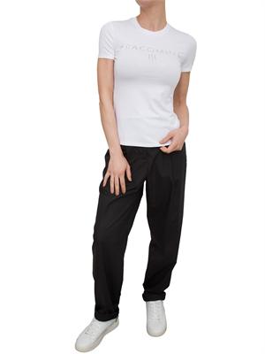 FRACOMINA T-shirt regular in jersey di cotone bianco in DONNA