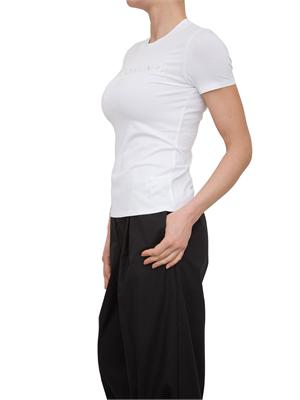 FRACOMINA T-shirt regular in jersey di cotone bianco in DONNA
