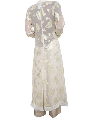 Kaftano Fracomina regular lungo con lurex in DONNA