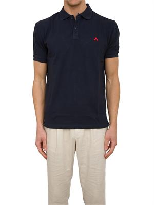 PEUTEREY Polo in cotone piqué con logo ricamato in UOMO