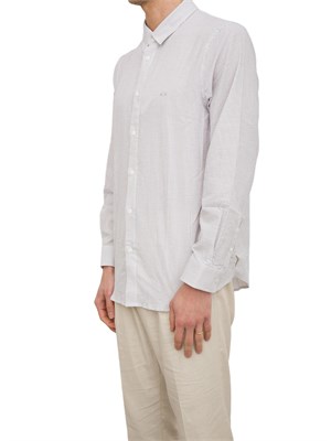 CAMICIA MANICA LUNGA ARMANI EXCHANGE BEIGE in UOMO