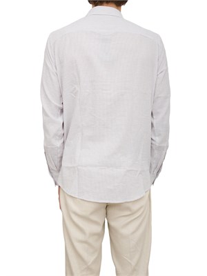 CAMICIA MANICA LUNGA ARMANI EXCHANGE BEIGE in UOMO