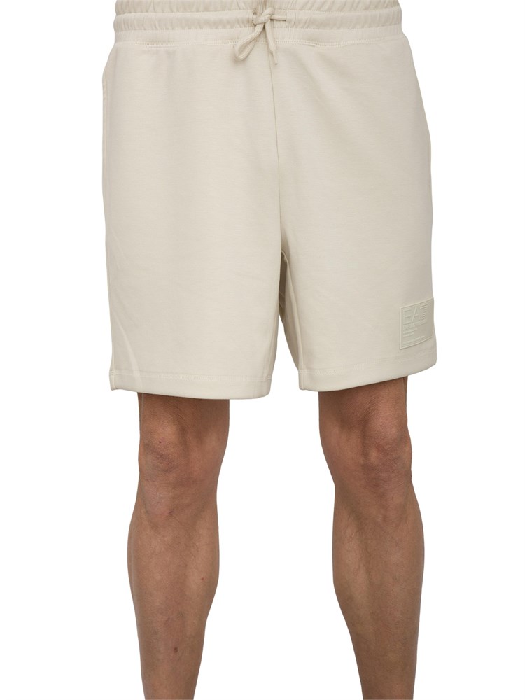 EA7 EMPORIO ARMANI Bermuda sportivo EA7 avorio