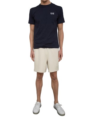 EA7 EMPORIO ARMANI Bermuda sportivo EA7 avorio in UOMO